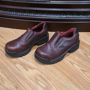 Womens Steel Toe Slip on Shoes